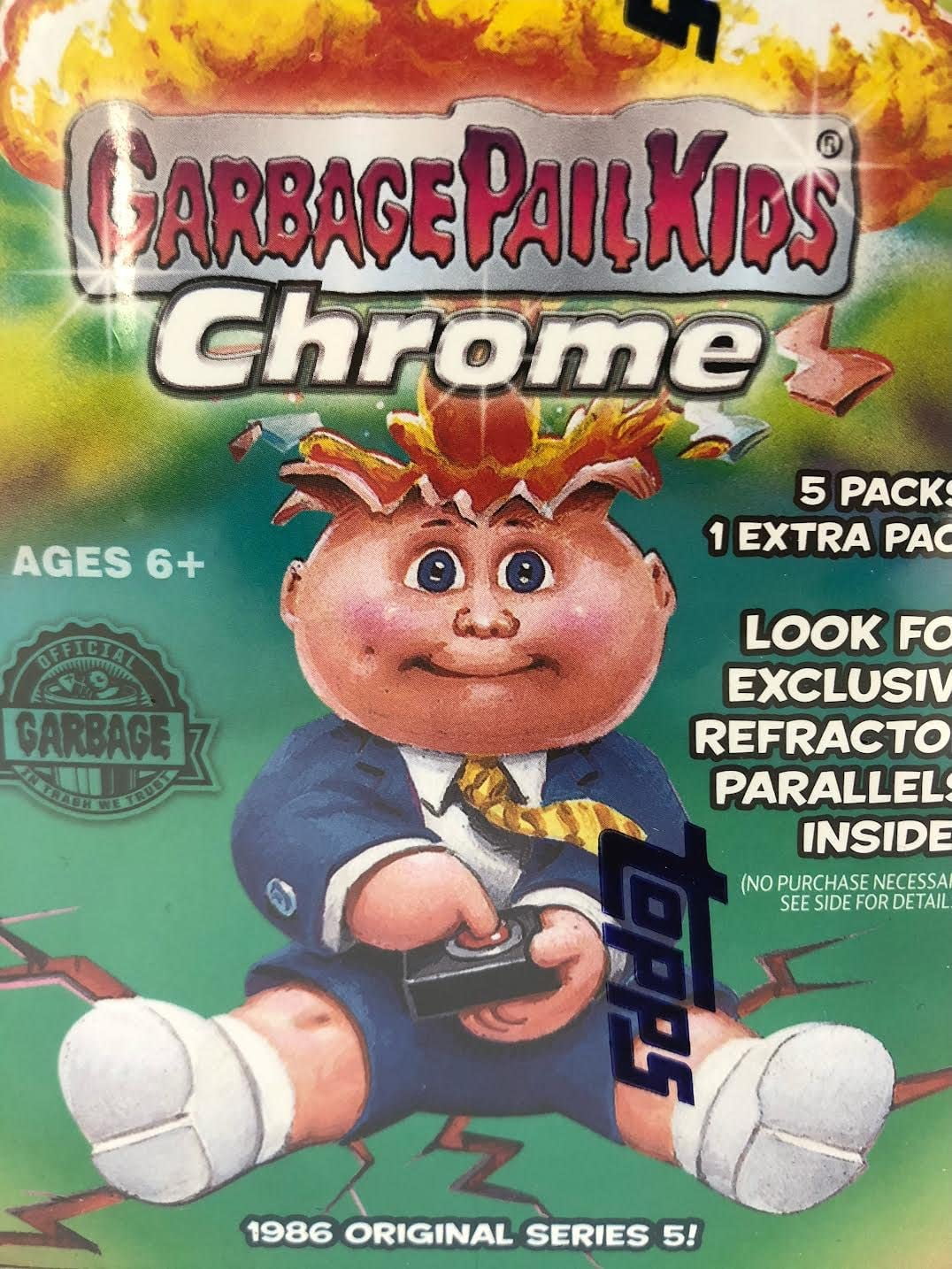 Chrome Trading Card Blaster Box P5191