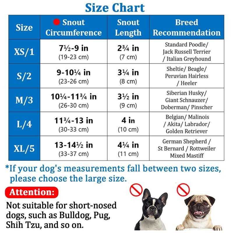 Breathable Basket Dog Muzzle G8974