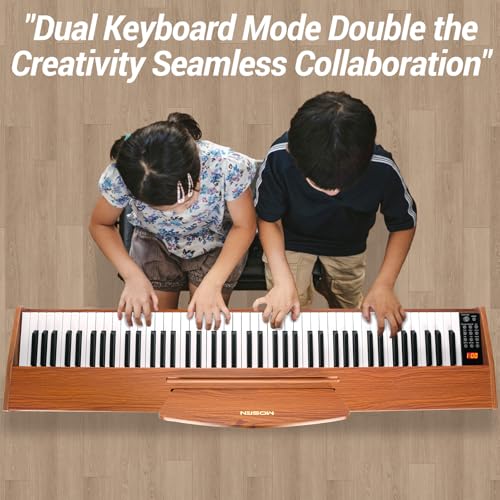 88 Key Weighted Hammer Action Digital Piano with Triple Pedal M170086
