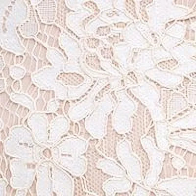 Beige Cap Sleeve Surplice Neckline Above The Knee Body Con Dress K2207