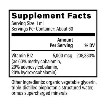 Vitamin B12 Blend 5,000 mcg C497