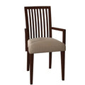 Brown Wood Arm Chair F2314