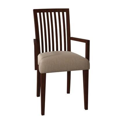 Brown Wood Arm Chair F2314