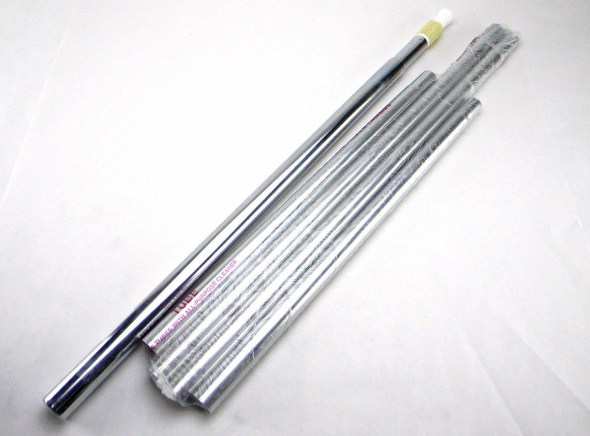 Chrome Grey Tension Corner Pole Caddy R3945
