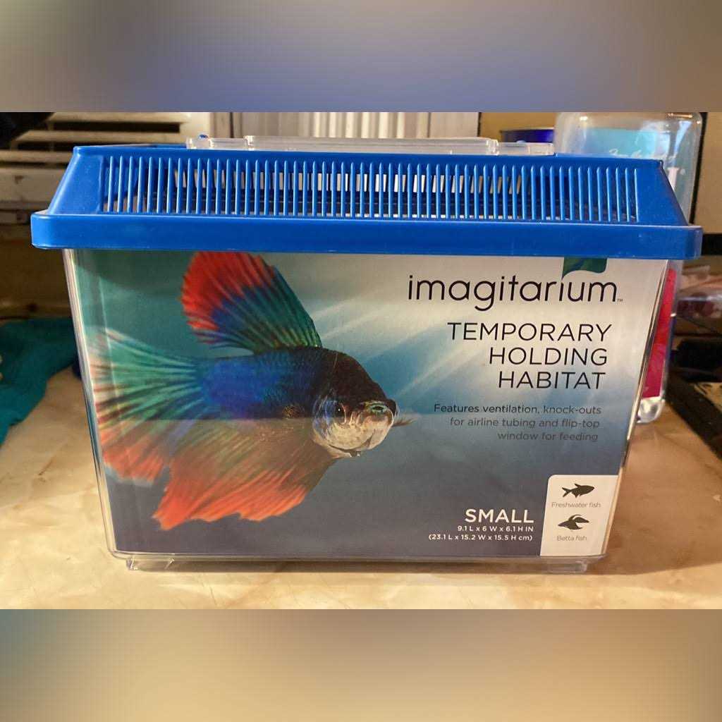 Temporary Pet Keeper for Aquarium Fish B878477