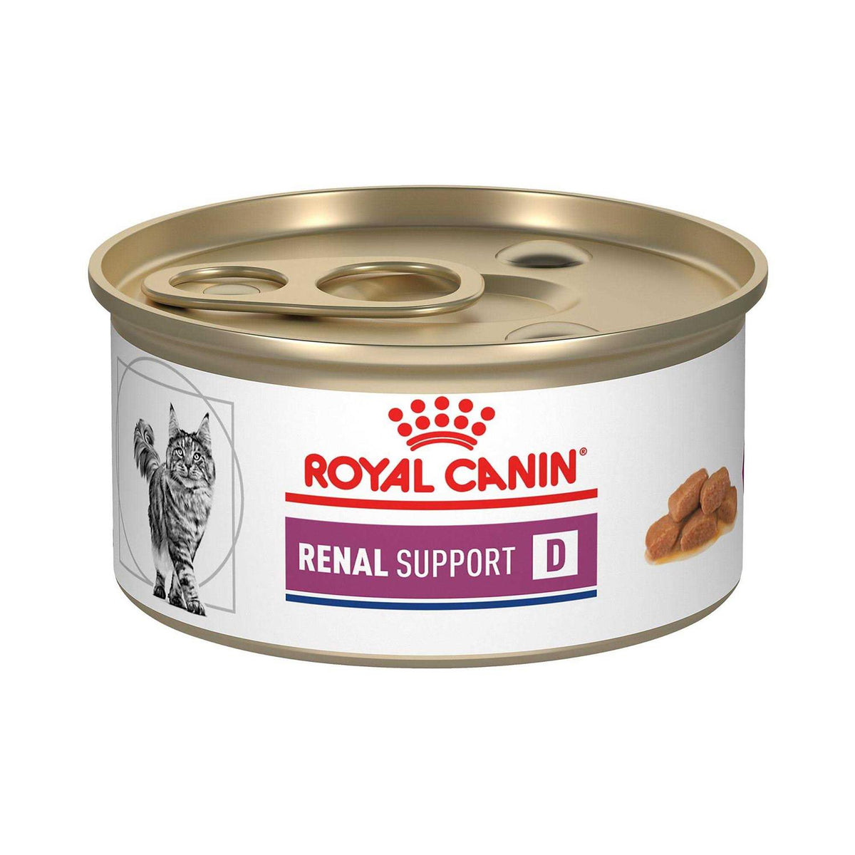 Veterinary Diet Feline Renal Support D Canned Food Q542