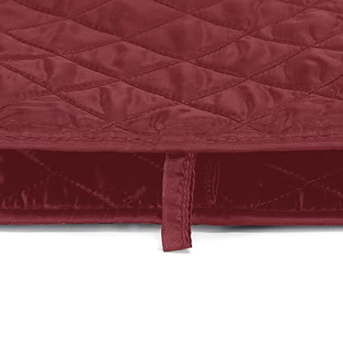 Quilted Black Toaster Cover 2 Slice F312