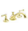 10 1/4x22 Two Handle Widespread Roman Tub Trim Faucet Set in Ultra Stainless Steel Y870535