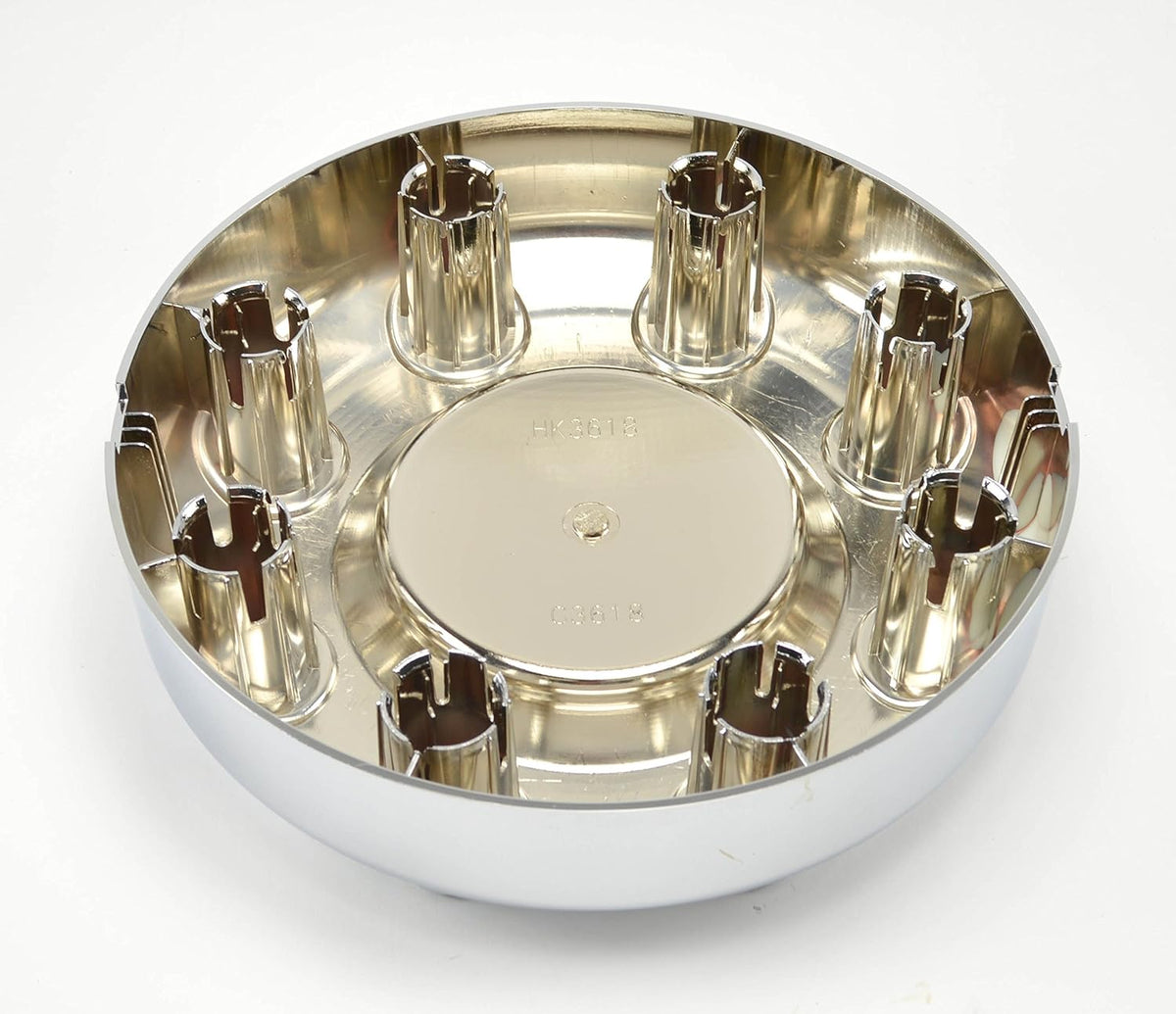 2 Front 2WD Chrome Wheel Center Caps X724