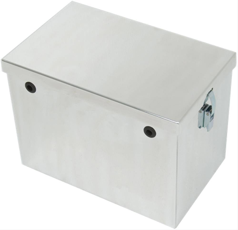 Aluminum Trailer Battery Box with Latching Lid U36474