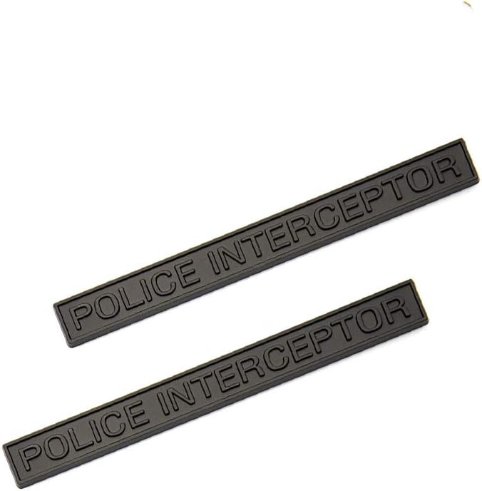 Matte Black Emblems Nameplate Badge Decal Sticker Z926912