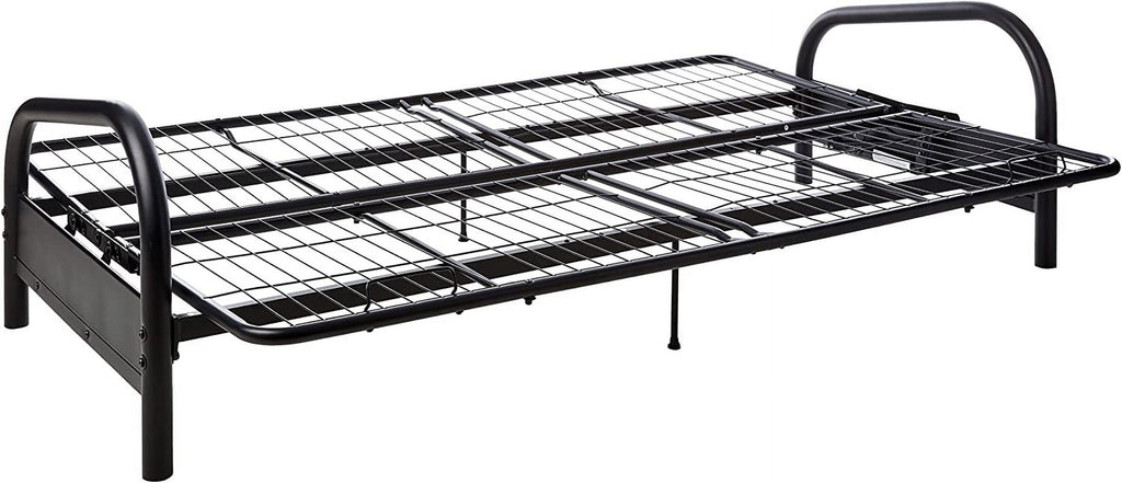 Black Metal Full Sized Futon Frame A17444
