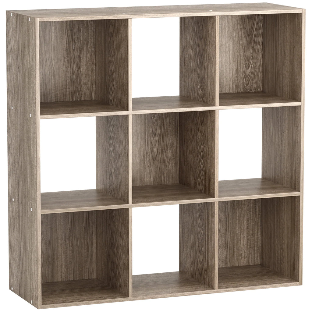 9 Cube Wooden Organizer Bookcase Cabinet Storage (Black) G85366