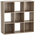 9 Cube Wooden Organizer Bookcase Cabinet Storage (Black) G85366