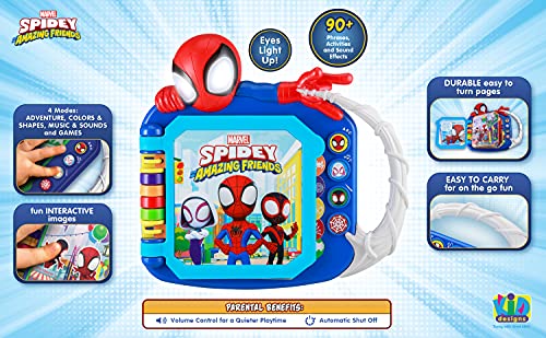 Spidey and His Amazing Friends Book with Built-in Preschool Learning Games X172852