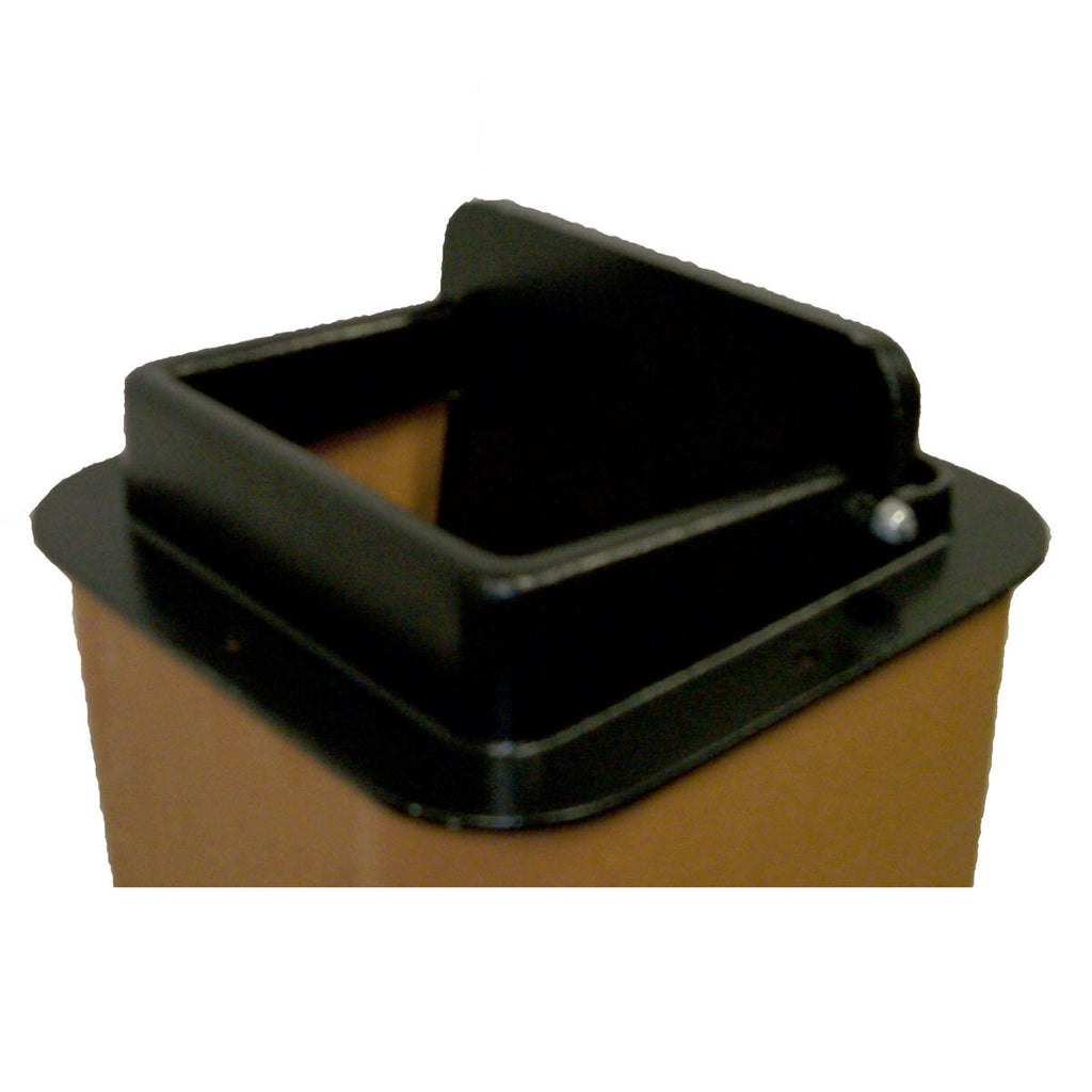 8 inch x 8 inch Black Damper U2280