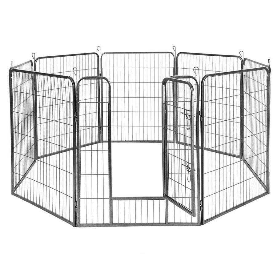 Heavy Duty Pet Playpen Dog Exercise Pen Cat Fence C80552