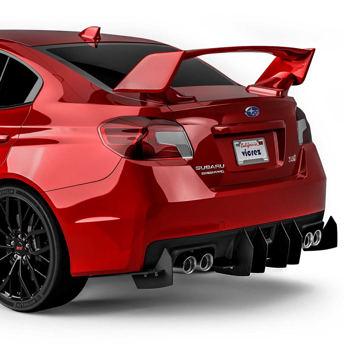 Rear Diffuser for Subaru WRX STI 2015-2021 B87179