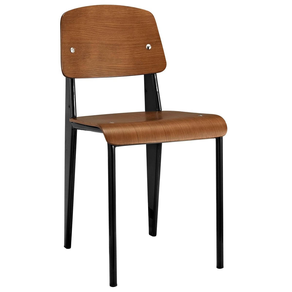 Walnut Black Dining Side Chair V55008