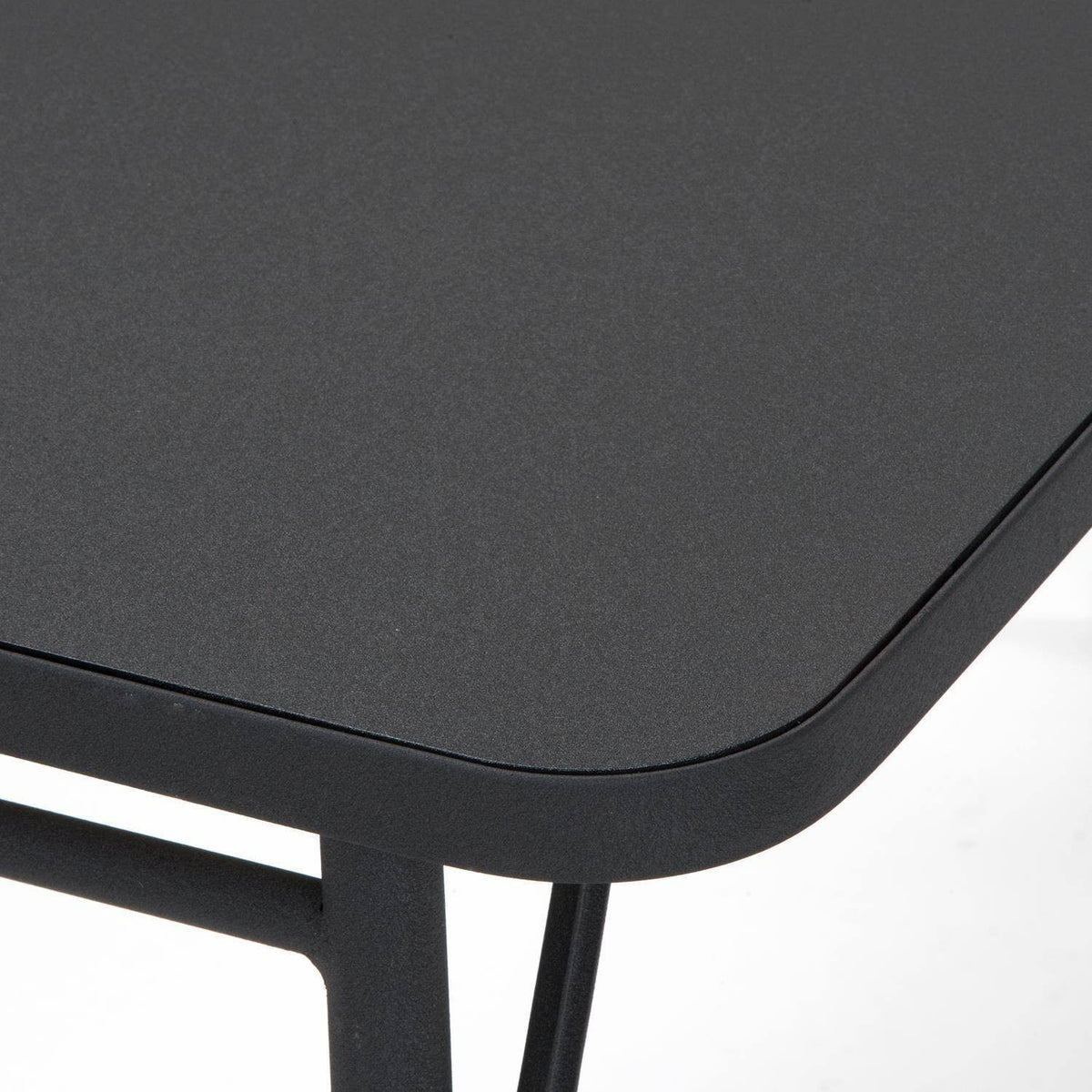 Adjustable Height PVC Top Table Black I78628