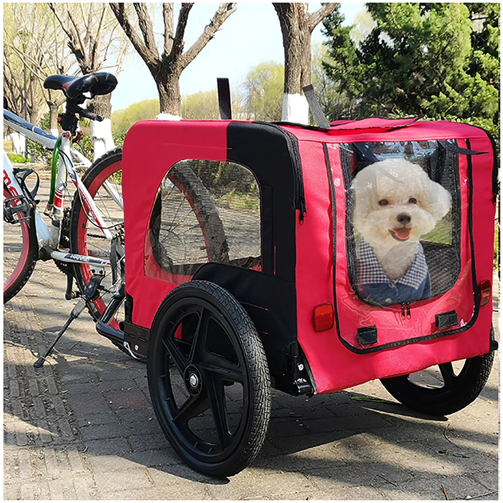 Dog Bike Trailer 2-in-1 Dog Stroller I28771