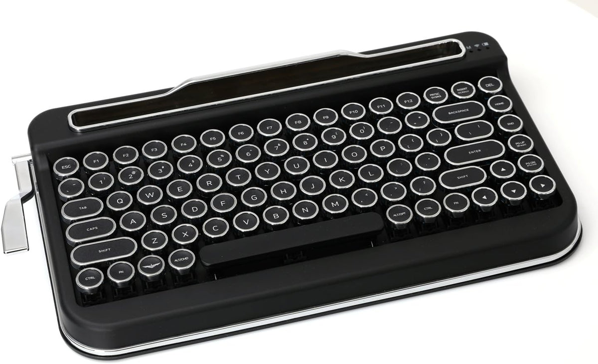 Black Chrome Keycap Bluetooth Keyboard N967179