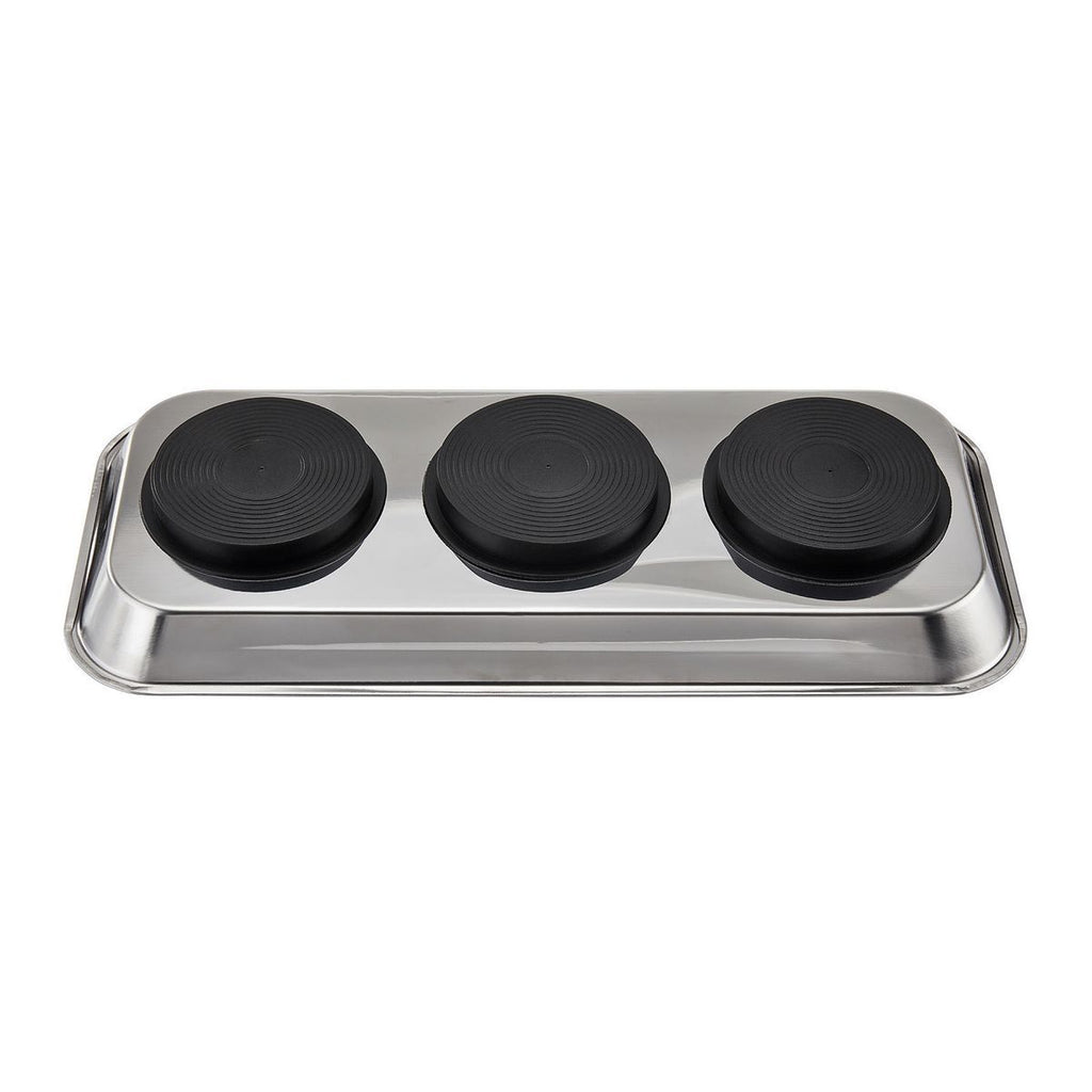 14-1/8 in. x 6-1/4 in. Magnetic Stainless Steel Parts Tray Z2315