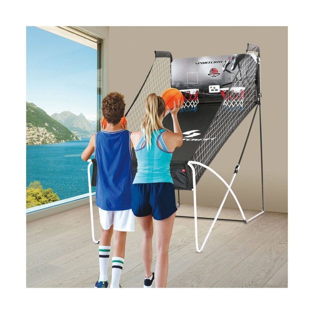 Double Hoop Shot Basketball Arcade Game F4261