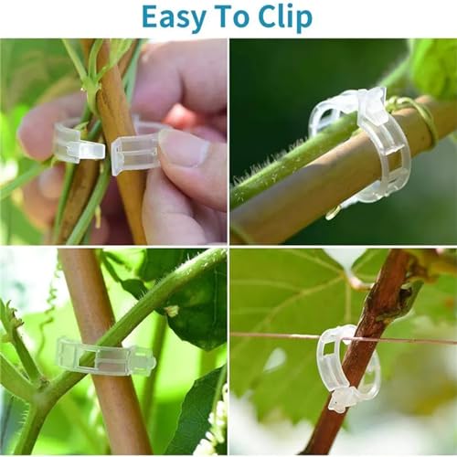 100Pcs Plant Support Clips M5086