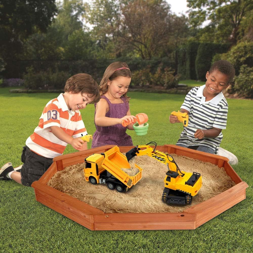 RC Excavator and Building Plane T239