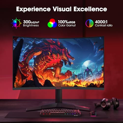 27 inch QHD 180Hz Curved Gaming Monitor S647