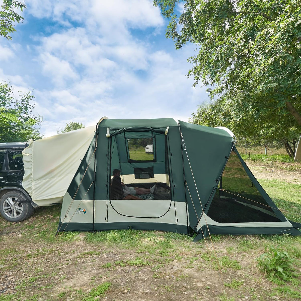 12'x10'x87in(H) SUV Tent with Screen Porch L57187