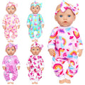 10 pcs Baby Doll Clothes and Accessories Set for 14-16 Inch Dolls J85521