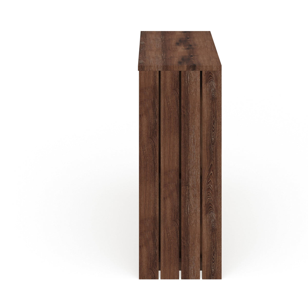Rustic Walnut 47-inch Bar Dining Table S298