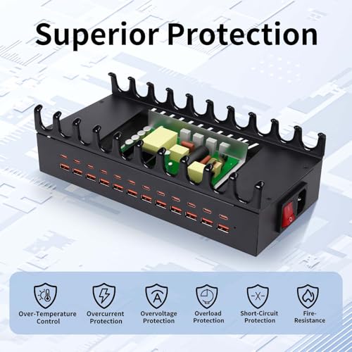24 Ports USB Fast Charging Station R3164
