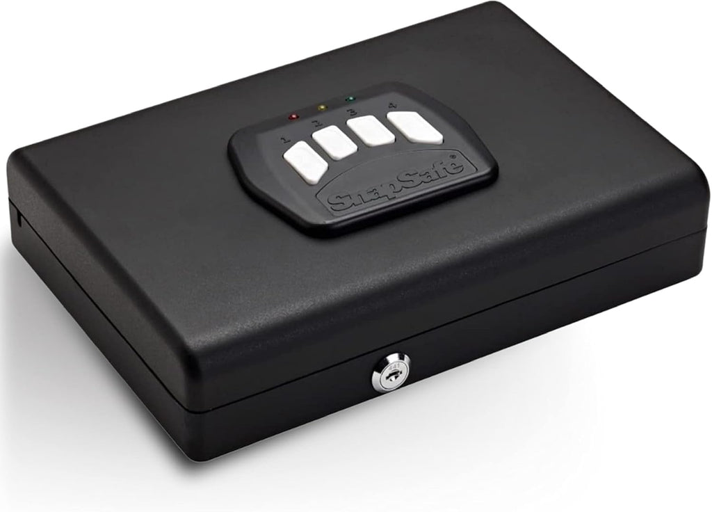 Black 11 x 8.5 x 2.25 Inches Keypad Handgun Vault K49652