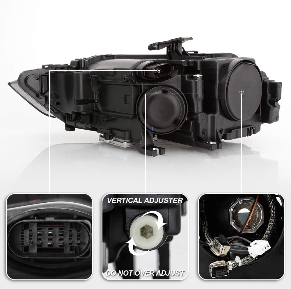 2013-2016 Audi A4 S4 Headlight Assembly Passenger Side K128