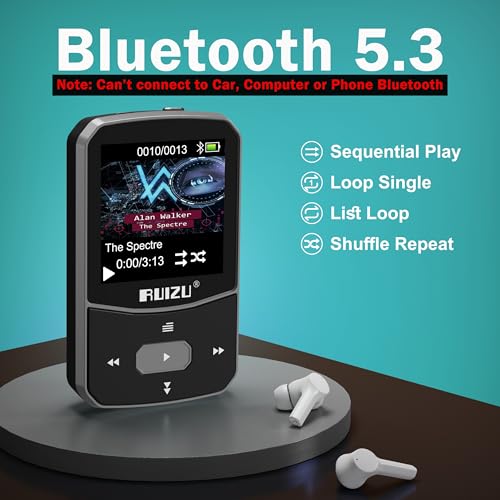 64GB Bluetooth MP3 Player with FM Radio B20731