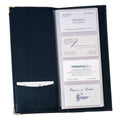 Leather Business Card File F94212