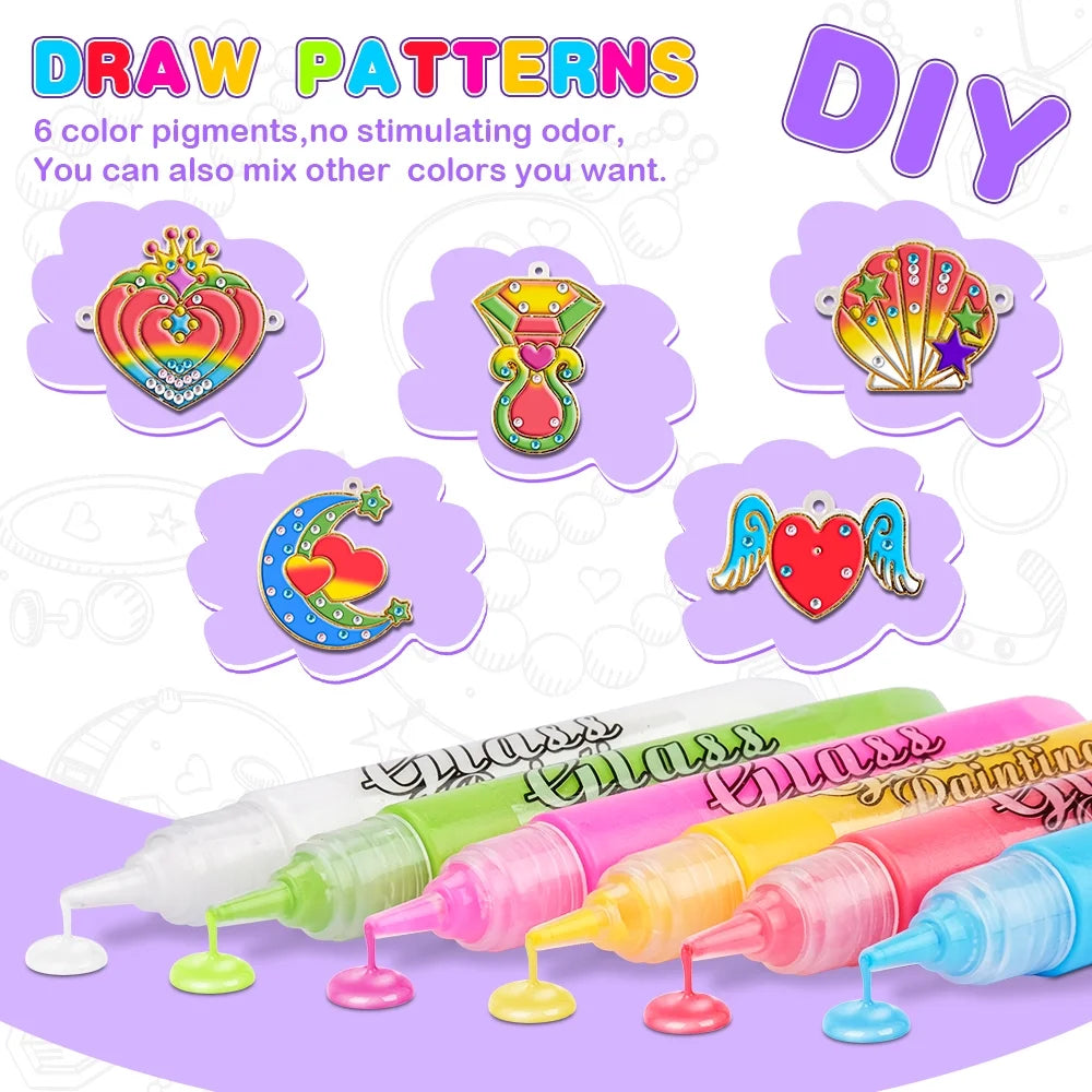 Necklace Craft Kit Jewelry Making Kit K252091