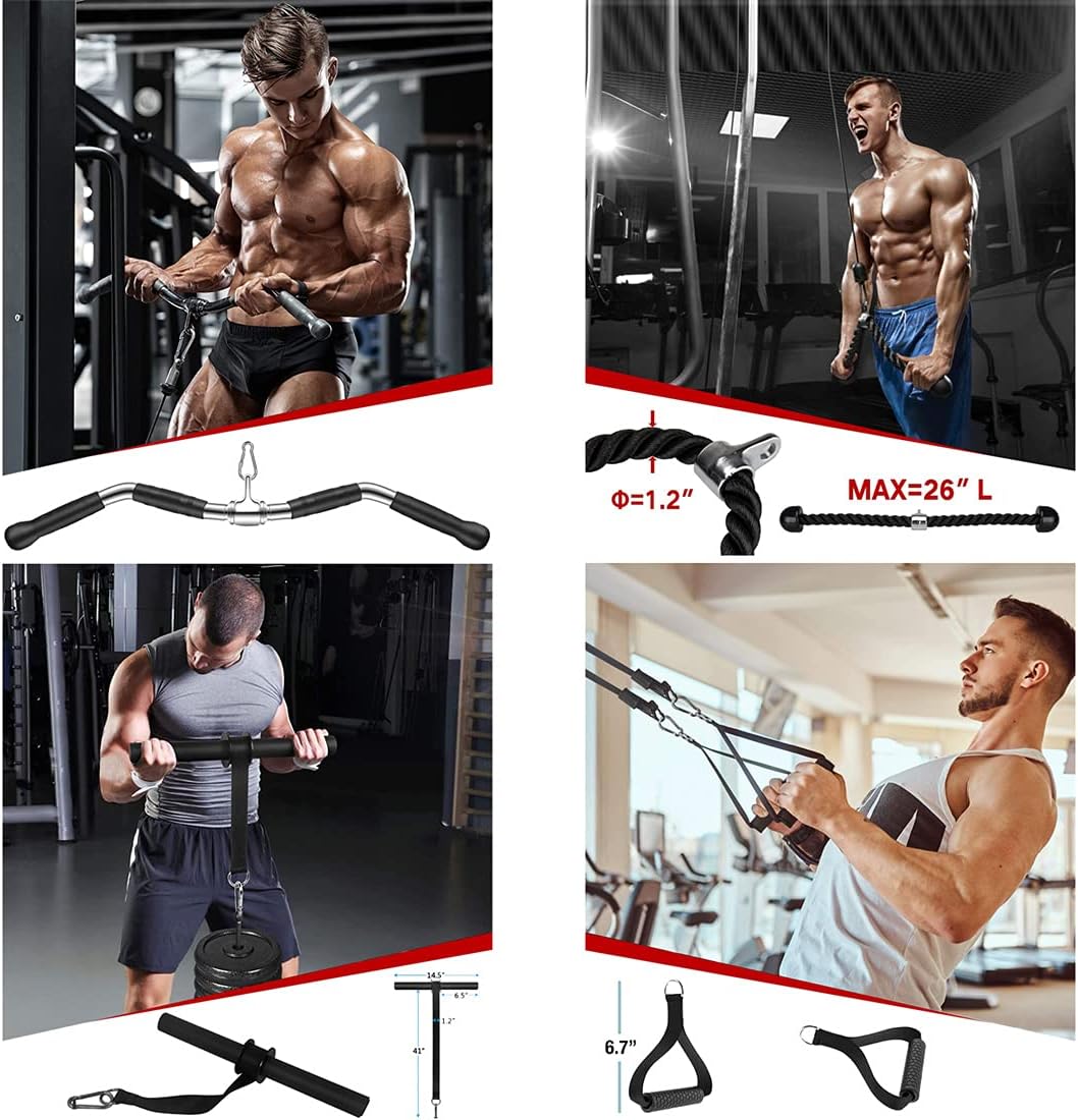 4 in 1 LAT and Lift Pulley System H5661