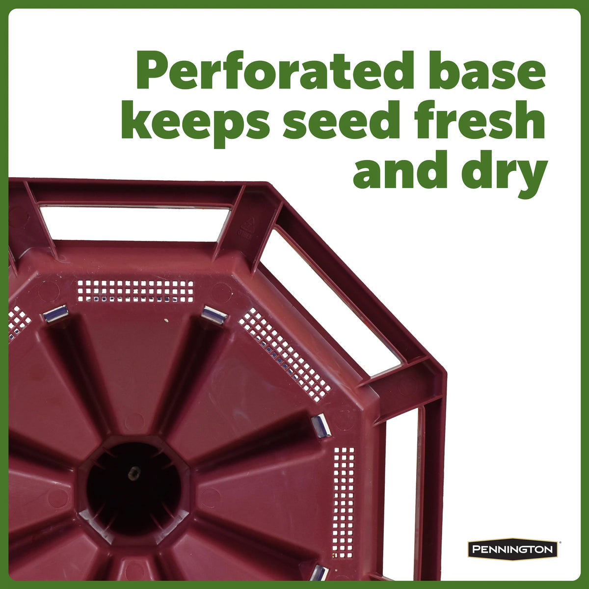 Red Recycled Plastic Wild Bird Hopper Feeder, 7 lb. Capacity, 2 Pack R997