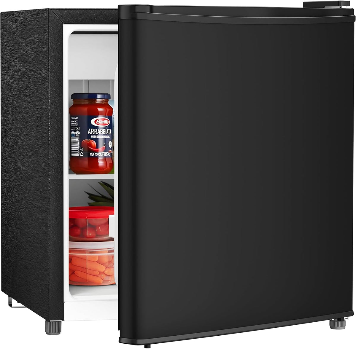 Black 1.4 Cu. Ft Compact Mini Fridge with Freezer P5455
