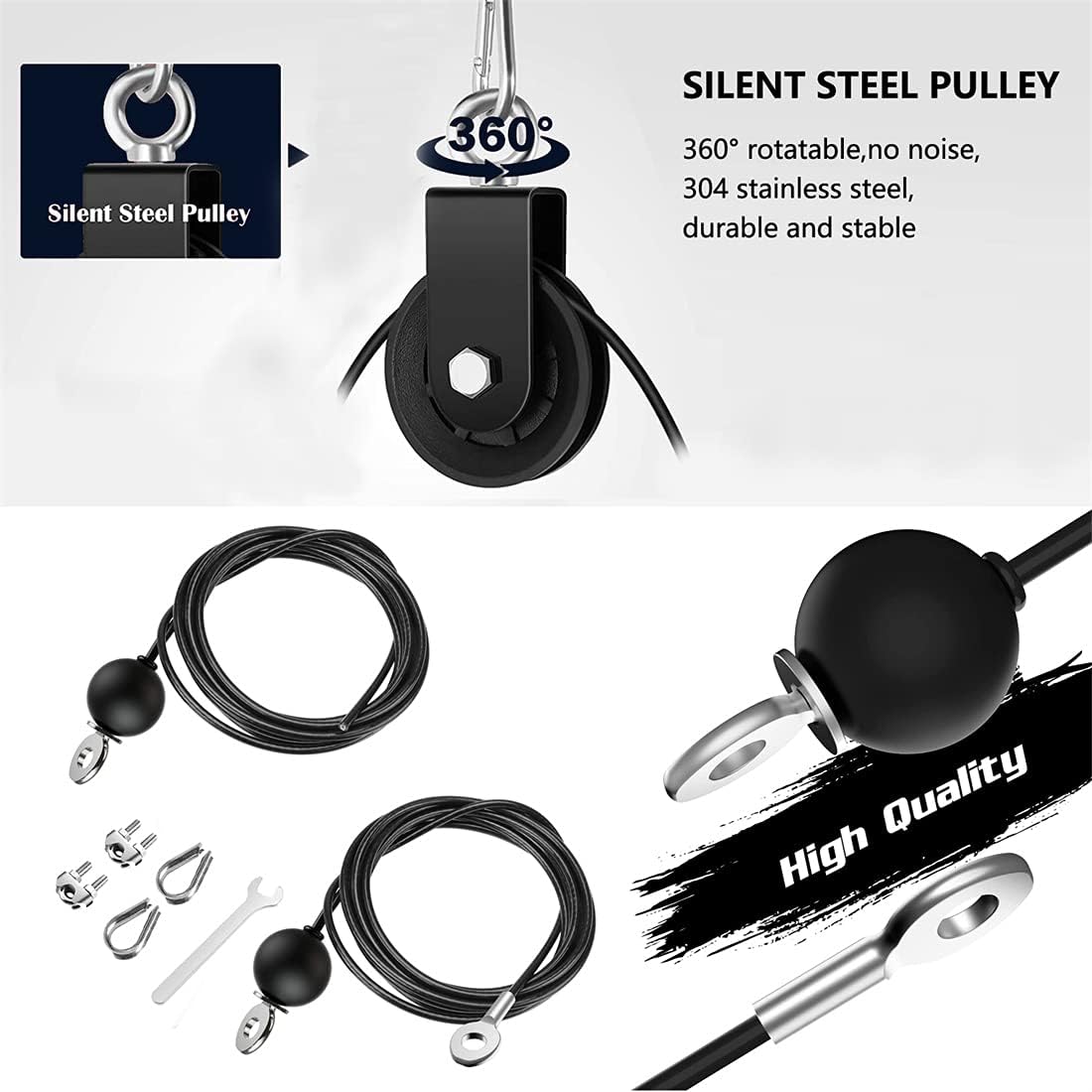 4 in 1 LAT and Lift Pulley System H5661