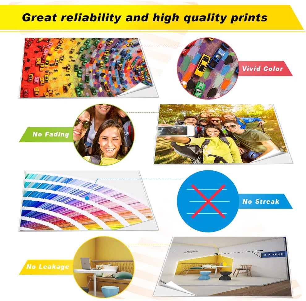 Remanufactured Ink Cartridge Replacement 4 Pack W26449