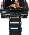 Foldable Aluminum 5 Step Nonslip Dog Stairs G627