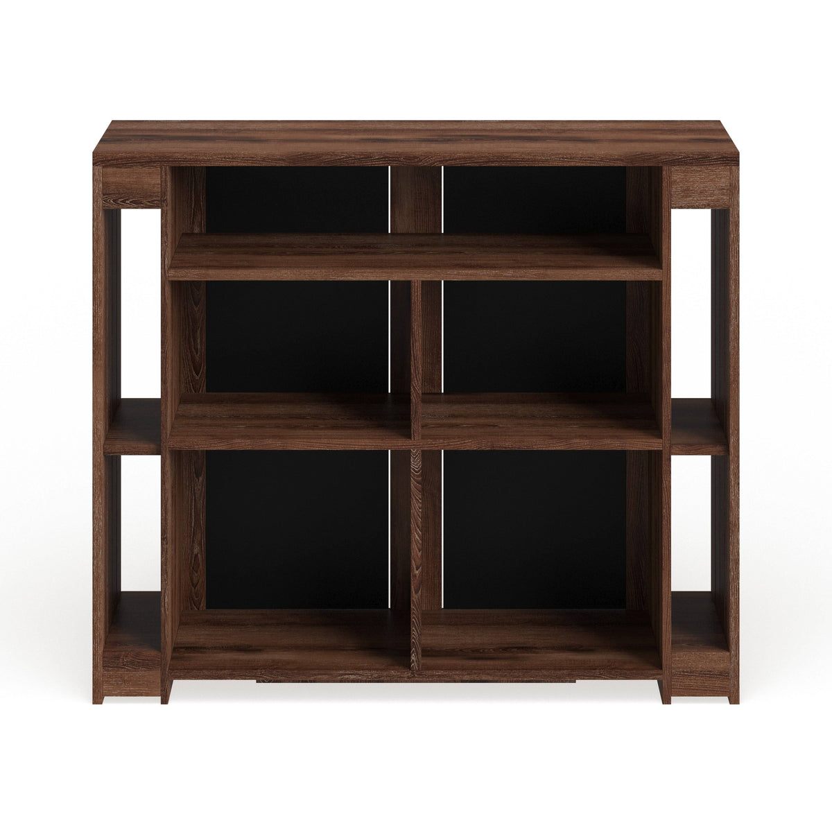 Rustic Walnut 47-inch Bar Dining Table S298