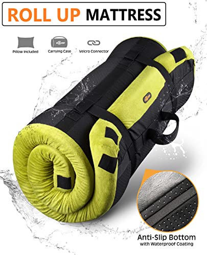 3 Inch Memory Foam Camping Mattress Sleeping Pad W4345