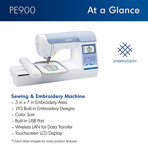 White Embroidery Machine N20416