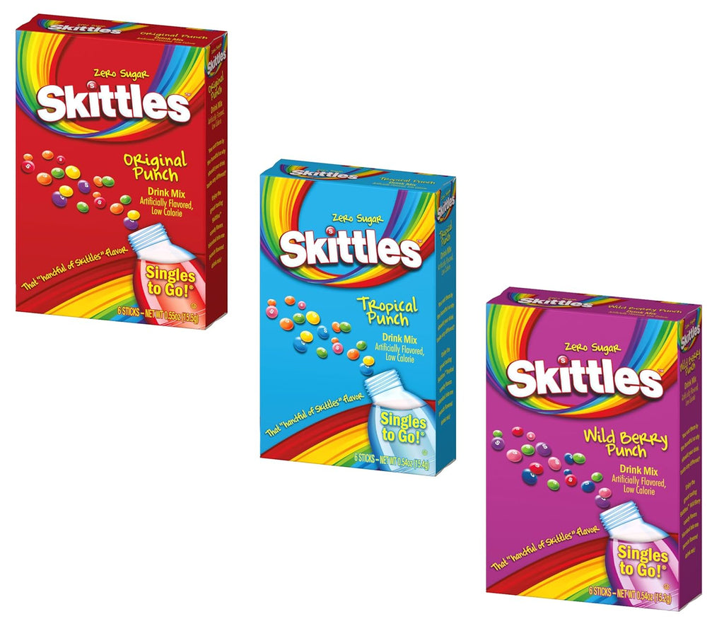 Sugar Free Water Enhancers Variety Pack of 12-72 Total Servings H532